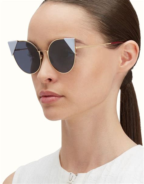 fendi lei round sunglasses|Fendi Sunglasses for Women .